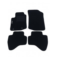 Set Tappetini Per Auto In Moquette Con 2 Clip Di Fissaggio Compatibili Con 108